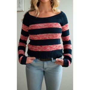 American Eagle Stripped Sweater